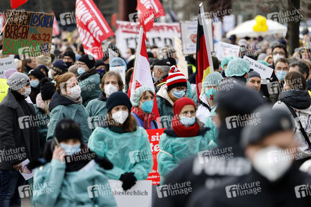 Coronademo in Düsseldorf