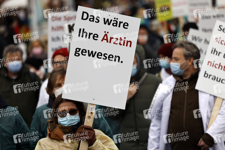 Coronademo in Düsseldorf