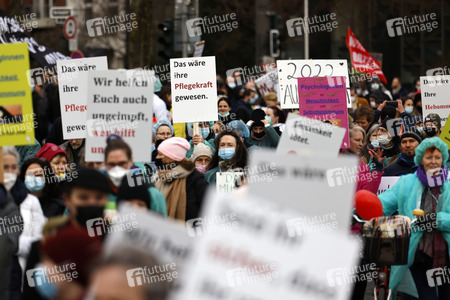 Coronademo in Düsseldorf