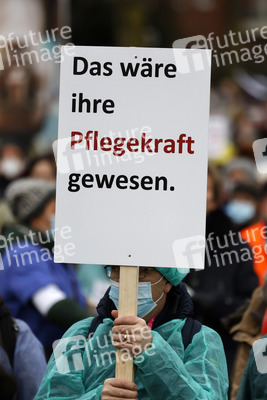 Coronademo in Düsseldorf