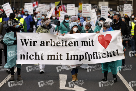 Coronademo in Düsseldorf