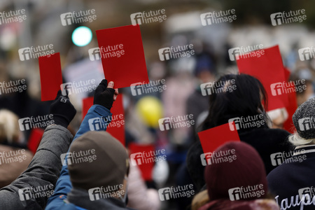 Coronademo in Düsseldorf