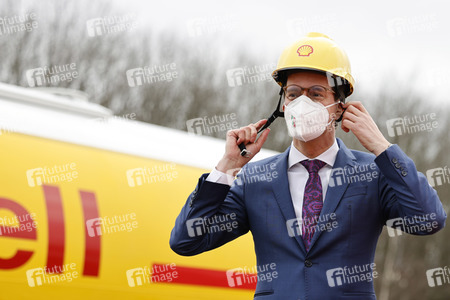Eröffnung der Baustellte für eine Bio-Flüssiggas-Anlage in Köln