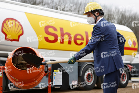 Eröffnung der Baustellte für eine Bio-Flüssiggas-Anlage in Köln