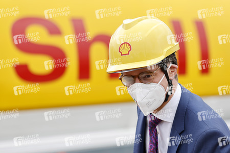 Eröffnung der Baustellte für eine Bio-Flüssiggas-Anlage in Köln