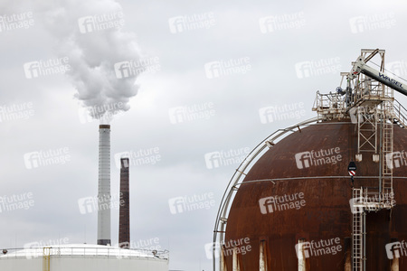 Eröffnung der Baustellte für eine Bio-Flüssiggas-Anlage in Köln