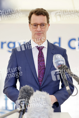 Eröffnung der Baustellte für eine Bio-Flüssiggas-Anlage in Köln