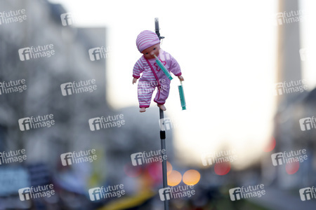 Coronademo in Düsseldorf