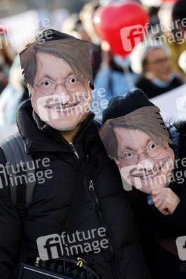 Coronademo in Düsseldorf