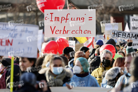 Coronademo in Düsseldorf