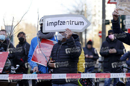 Coronademo in Düsseldorf