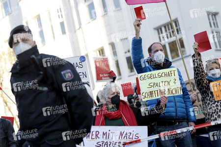 Coronademo in Düsseldorf