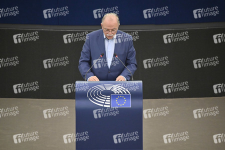Jahresbericht 2021 der EZB im EU-Parlament in Straßburg