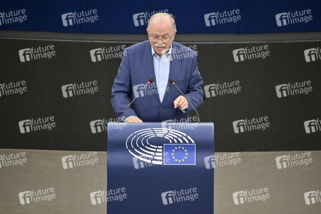 Jahresbericht 2021 der EZB im EU-Parlament in Straßburg