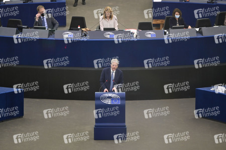 Jahresbericht 2021 der EZB im EU-Parlament in Straßburg