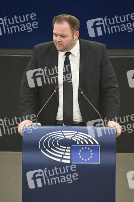 Jahresbericht 2021 der EZB im EU-Parlament in Straßburg