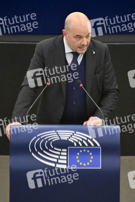 Jahresbericht 2021 der EZB im EU-Parlament in Straßburg