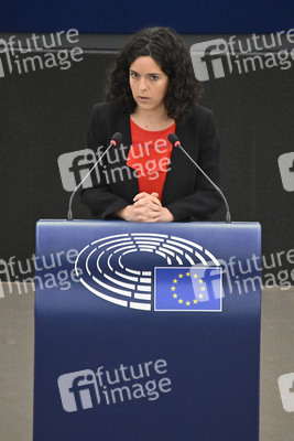 Jahresbericht 2021 der EZB im EU-Parlament in Straßburg