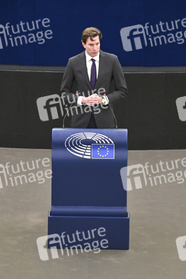 Jahresbericht 2021 der EZB im EU-Parlament in Straßburg