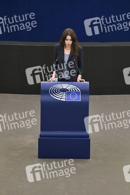 Jahresbericht 2021 der EZB im EU-Parlament in Straßburg
