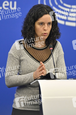Pressebriefing der Fraktion GUE/NGL im EU-Parlament in Straßburg