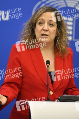Pressebriefing der Fraktion S&D im EU-Parlament in Straßburg