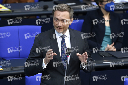 16. Sitzung des Deutschen Bundestages in Berlin