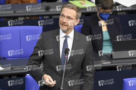 16. Sitzung des Deutschen Bundestages in Berlin
