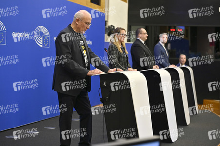 Pressekonferenz 'Welches Europa wollen wir?' im Europäischen Parlament in Straßburg