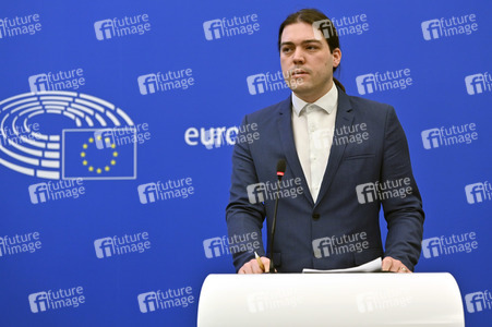 Pressekonferenz 'Welches Europa wollen wir?' im Europäischen Parlament in Straßburg