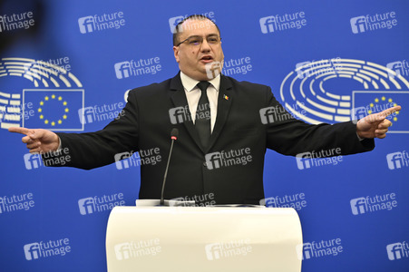 Pressekonferenz 'Welches Europa wollen wir?' im Europäischen Parlament in Straßburg