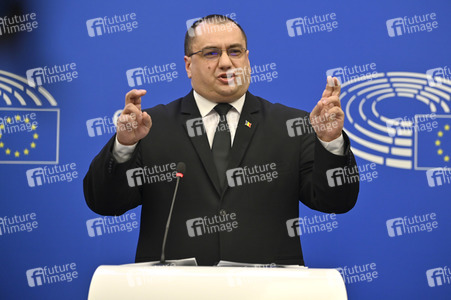 Pressekonferenz 'Welches Europa wollen wir?' im Europäischen Parlament in Straßburg