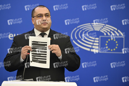 Pressekonferenz 'Welches Europa wollen wir?' im Europäischen Parlament in Straßburg