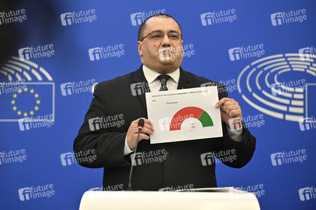 Pressekonferenz 'Welches Europa wollen wir?' im Europäischen Parlament in Straßburg