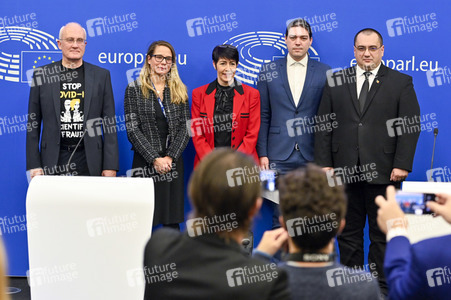 Pressekonferenz 'Welches Europa wollen wir?' im Europäischen Parlament in Straßburg