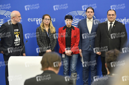 Pressekonferenz 'Welches Europa wollen wir?' im Europäischen Parlament in Straßburg