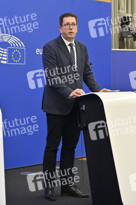 Pressekonferenz 'Die nationalen und sprachlichen Minderheiten ' im Europäischen Parlament in Straßburg