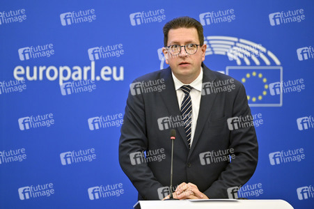 Pressekonferenz 'Die nationalen und sprachlichen Minderheiten ' im Europäischen Parlament in Straßburg