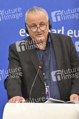 Pressekonferenz 'Die nationalen und sprachlichen Minderheiten ' im Europäischen Parlament in Straßburg