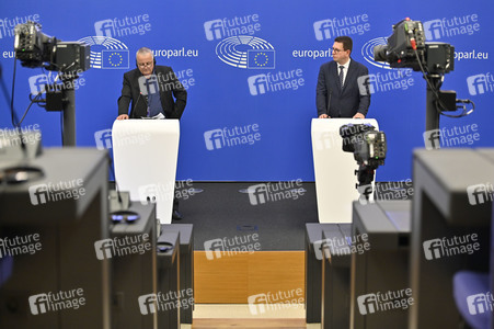 Pressekonferenz 'Die nationalen und sprachlichen Minderheiten ' im Europäischen Parlament in Straßburg