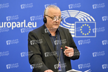 Pressekonferenz 'Die nationalen und sprachlichen Minderheiten ' im Europäischen Parlament in Straßburg