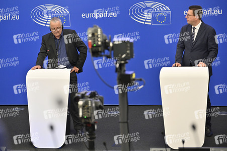 Pressekonferenz 'Die nationalen und sprachlichen Minderheiten ' im Europäischen Parlament in Straßburg