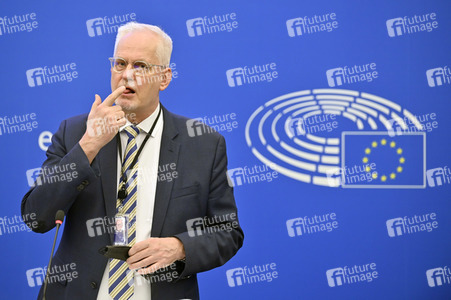 Pressekonferenz zum Urteil des Europäischen Gerichtshofs im EU-Parlament in Strassburg