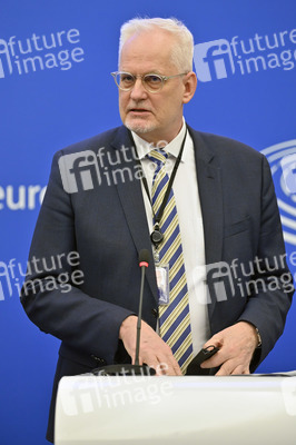 Pressekonferenz zum Urteil des Europäischen Gerichtshofs im EU-Parlament in Strassburg