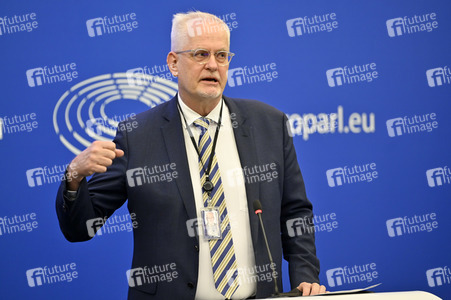 Pressekonferenz zum Urteil des Europäischen Gerichtshofs im EU-Parlament in Strassburg