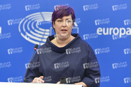 Pressekonferenz zum Urteil des Europäischen Gerichtshofs im EU-Parlament in Strassburg