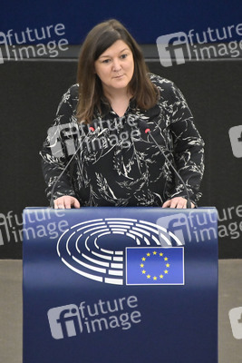 Plenartagung über den Schutz der Arbeitnehmer im EU-Parlament in Straßburg