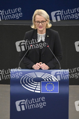 Plenartagung über den Schutz der Arbeitnehmer im EU-Parlament in Straßburg