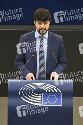 Plenartagung über den Schutz der Arbeitnehmer im EU-Parlament in Straßburg