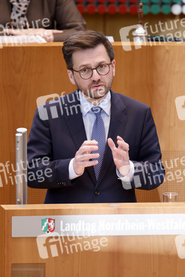 Landtagssitzung in Düsseldorf
